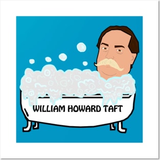 William Howard Taft Tub Posters and Art